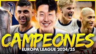 TOTTENHAM Hotspurs EUROPA LEAGUE (2025)🏆 🤍🖤