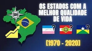 IDH dos Estados Brasileiros (1970-2020)