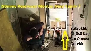 Vitra Gömme Rezervuar Montajı Nasıl Yapılır. Yerden yükseklik Kaç Cm olmalı
