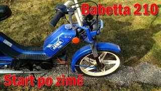 Babetta 210 | První start po zimě