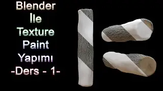 Blender Texture Painting Ders 1