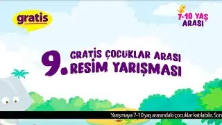 9. Gratis Çocuklar Arası Resim Yarışması Başladı!