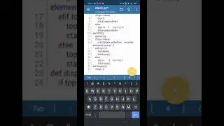 stack implementation by py learn
