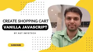 Create a Shopping Cart Using Vanilla JavaScript | ES6 | English ✈⭐