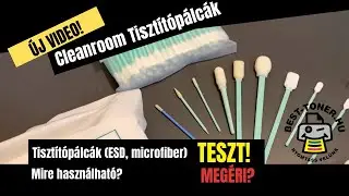 Cleanroom tisztítópálcák #nyomtató #tisztitopalca #lezervagokarbantartas #elektronika #besttoner