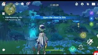 Genshin Impact 3.0 - Open the Common Chest in 30 Second Challenge