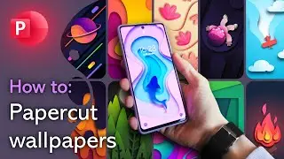 Make Satisfying Wallpapers 📱||🔥 Only PowerPoint Needed!