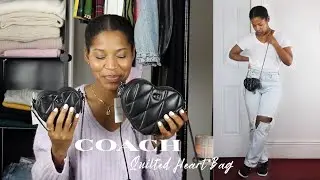 Coach Quilted Heart Crossbody Bag (Chanel Dupe)  | What Fits Inside