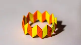 Сделай сам - Браслет из бумаги!