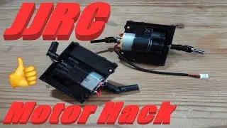 JJRC Q60 Q61 Q64 etc Super Simple Motor Hack.  Swap Out Your 130 for a Larger 260 Motor In Minutes!