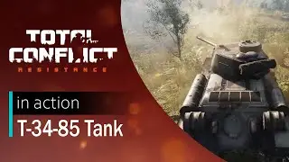 T-34-85 Tank | My 3d-model in Total Conflict: Resistance game