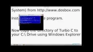 How to run C or C++ or DOS games in Windows 7/ Windows 8
