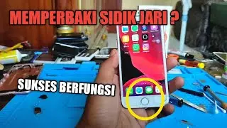 SIDIK JARI IPHONE EROR FIX 100%  WAJIB COBA SEBELUM DI GANTI ! IPHONE 7 Sampai IPHONE 8+