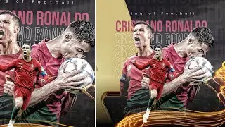 PIXELLAB did this😱! | I create this cristiano Ronaldo Football flier design in Pixellab