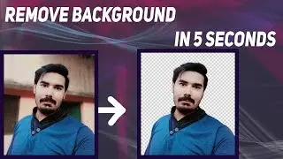 Remove Image Background in 5 Seconds!! || IN ANY ANDROID PHONE