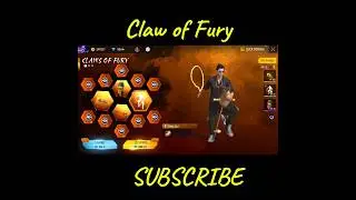Claw of Fury New Luck Royal #freefire #shorts