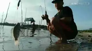 MANCING IKAN DI DAM DURIANGKANG BATAM