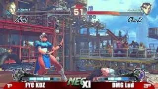FYC KDZ vs DMG Lud NEC XI SSF4 Singles