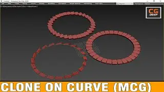 Object Align Along Path and Direction in 3ds Max 2020 With Latest Modifier | CG Deep | Tutorials