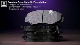 R1 Semi-Metallic Brake Pads