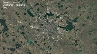 Bucharest, Romania - Earth Timelapse