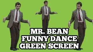 MR. BEAN FUNNY DANCE GREEN SCREEN #mrbean #mrbeandance #greenscreen