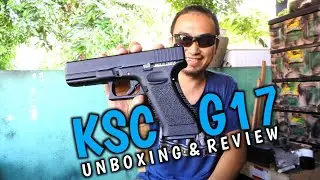 UNBOXING & REVIEW KSC G17 SERIES. Airsoft Gas Blowback Pistol.