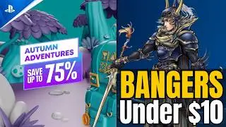 13 Absolute BANGERS Under $10! | PSN Autumn Adventures Sale 2025