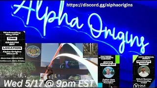 Alpha Origins hosts-Codecompiler founder of CAYC  & Nephilim Hoss Of Gala Games