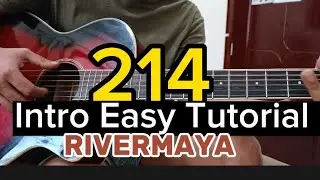 214 INTRO GUITAR SOLO TUTORIAL ( RIVERMAYA) 