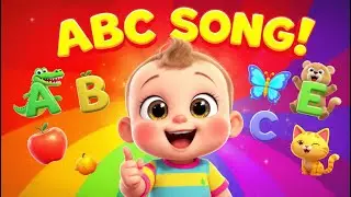 ABC Animals Song | Fun Nursery Rhymes & Kids Songs | Learn ABC for Toddlers