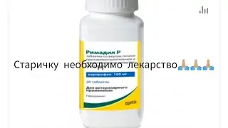 Старому и больному Чернышу необходим Римадил (я нашла за 2700).