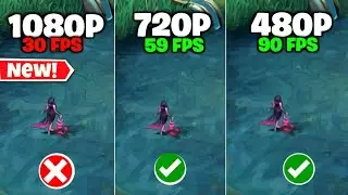 ANOTHER WAY To CHANGE SCREEN RESOLUTION to Fix FPS DROP in Mobile Legends & Any Games |  NO ROOT!