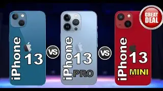 IPhone 13 vs IPhone 13 Pro vs IPhone 13 Mini -Review & Differences | Which One is The BEST DEAL ?