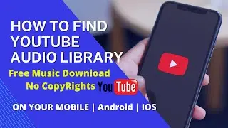 How To Find YouTube Library And Download Free Music | free audio music | download in phone | #short
