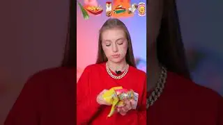 Emoji Voedseluitdaging #shorts #asmr