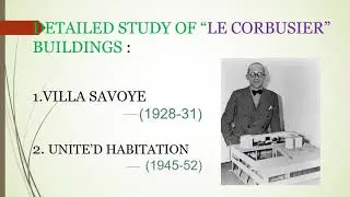 Le Corbusier # Architect