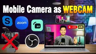 How to Use Mobile Camera as Webcam on PC via USB | Laptop me Mobile Camera Connect Kaise Kare