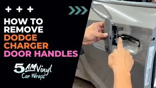 How to remove door handles on a 2020 Dodge Charger