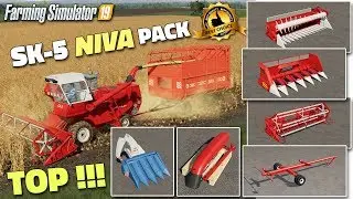 FS19 | SK-5 NIVA pack v1.0 - review