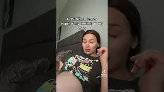 POV your way more sensitive when your pregnant