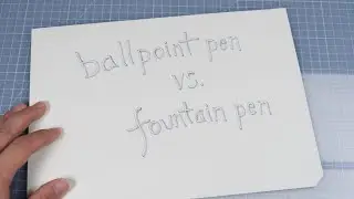 Why Fountain pen is better than Ballpoint pen???