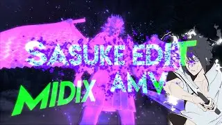 💜[ AMV / 4k-60 fps ] SASUKE UCHIHA EDIT // MIDIX - Agent Of Paranoia // My best edit~