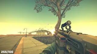 Realistic shooting game on UPBGE !! New graphics, recoil system and shooting physics!(WIP)