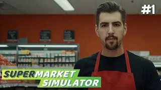 Kendi Marketimi Kuruyorum! | Supermarket Simulator #1