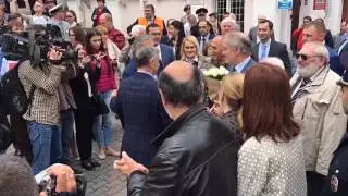 Валерий Абисалович Гергиев во Владикавказском колледже искусств 13 мая 2016 год