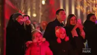 Новогоднее шоу дронов в Tashkent City