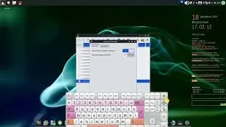 Мои настройки коночек, рабочего стола и файлика fstab