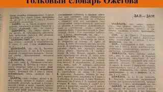18 Однозначные и многозначные слова