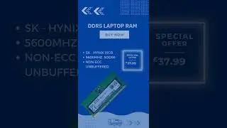 Upgrade Your Laptop with SK Hynix DDR5 16GB RAM! 